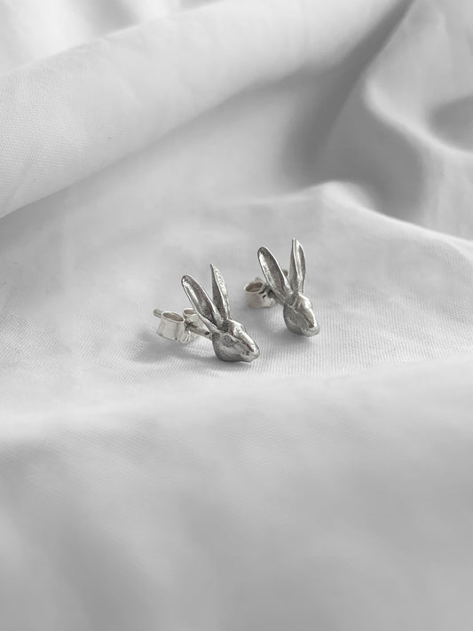 Hare Stud Earrings